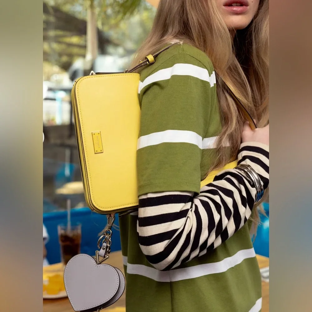 Kate Spade Liv Shoulder Bag Yuzu Jam Yellow